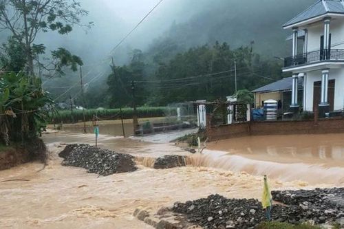 Lũ trên các sông trong tỉnh tiếp tục tăng chậm