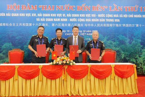 Hải quan Việt Nam - Trung Quốc tổ chức Hội đàm 'Hai nước bốn bên' lần thứ 11