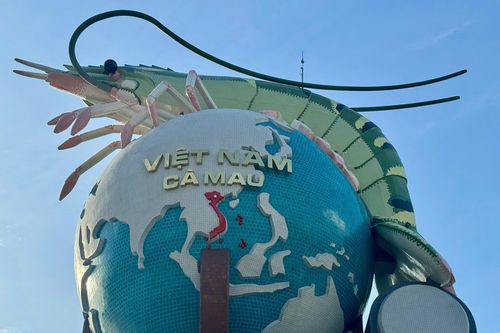 Cận cảnh 'con tôm' giá 22 tỷ đồng ở Cà Mau