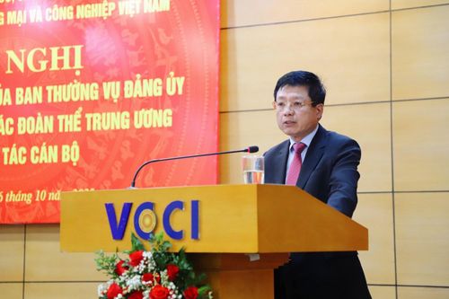 Thứ trưởng Bộ Tài chính Hồ Sỹ Hùng được điều động làm Bí thư Đảng ủy VCCI