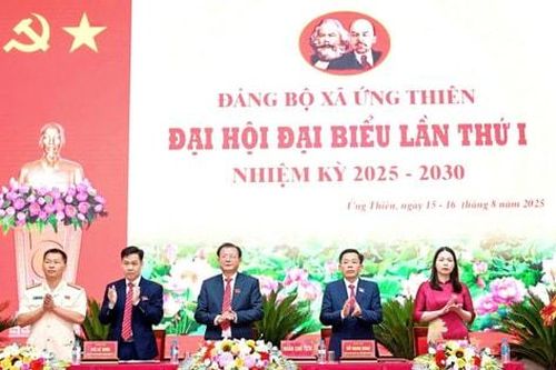 Ứng Thiên tạo đột phá trong mô hình chính quyền 2 cấp