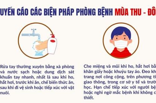 Dịch bệnh mùa Thu - Đông có thể bùng phát: Bộ Y tế khuyến cáo người dân không chủ quan