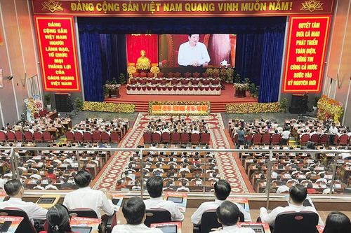 Bí thư Thành ủy TP Hồ Chí Minh dự và chỉ đạo Đại hội đại biểu Đảng bộ tỉnh Cà Mau