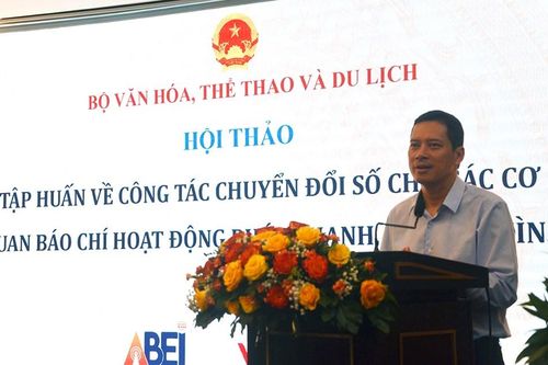 Tập huấn công tác chuyển đổi số cho các cơ quan báo chí hoạt động phát thanh truyền hình