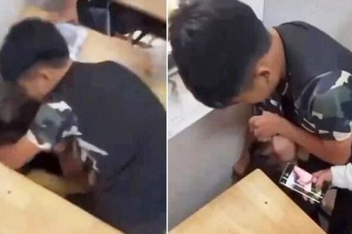 Làm rõ clip nam sinh lớp 10 hành hung bạn gái ngay trong lớp, nhóm bạn reo hò cổ vũ