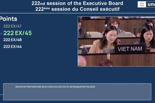 UNESCO thông qua sáng kiến 'Thập kỷ quốc tế về Văn hóa' của Việt Nam