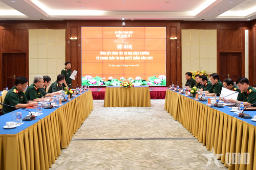 Khối thi đua số 1 Bộ Tổng Tham mưu tổng kết Phong trào Thi đua Quyết thắng năm 2025