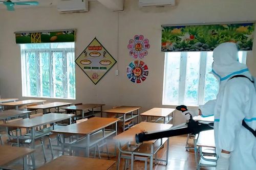 Học sinh 14 trường tại Tuyên Quang tạm nghỉ học phòng ngừa dịch bệnh sau lũ