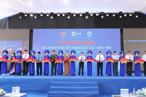 Khánh thành đường dây 500 kV Lào Cai - Vĩnh Yên: Công trình trọng điểm góp phần bảo đảm an ninh năng lượng quốc gia
