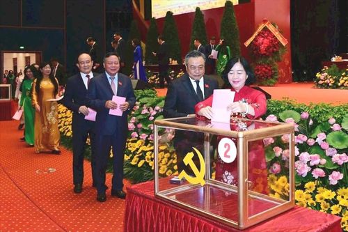 75 đồng chí trúng cử ủy viên Ban Chấp hành Đảng bộ TP Hà Nội khóa XVIII