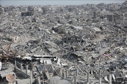 Quy mô gây sốc về đống đổ nát cần dọn dẹp trong giai đoạn đầu tái thiết Gaza