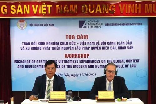 Chia sẻ kinh nghiệm về xây dựng nhà nước pháp quyền giữa Việt Nam và Đức