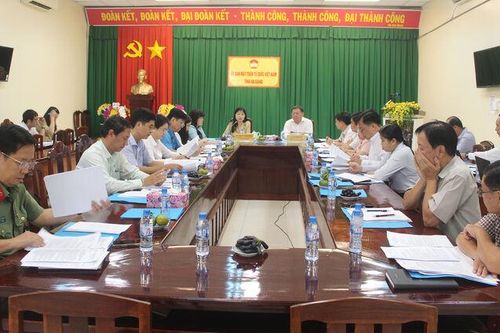 Chuẩn bị tổ chức Đại hội đại biểu Ủy ban MTTQ Việt Nam, các tổ chức chính trị - xã hội, các hội quần chúng tỉnh An Giang