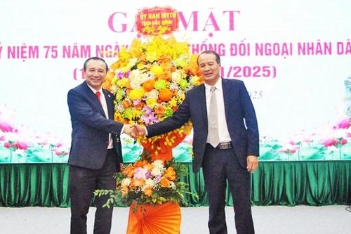 Bắc Ninh: Gặp mặt kỷ niệm 75 năm Ngày truyền thống đối ngoại Nhân dân