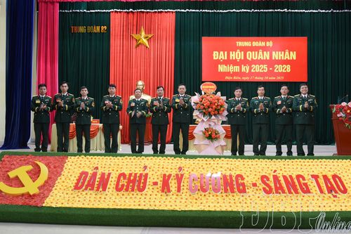 Đại hội Quân nhân Trung đoàn 82, nhiệm kỳ 2025 – 2028