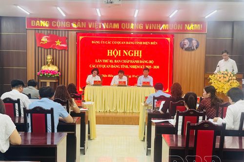 Hội nghị lần thứ 3 Ban Chấp hành Đảng bộ Các cơ quan Đảng tỉnh