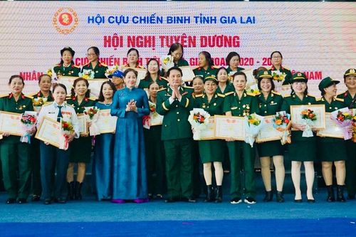 Gia Lai tuyên dương 105 nữ cựu chiến binh tiêu biểu giai đoạn 2020-2025