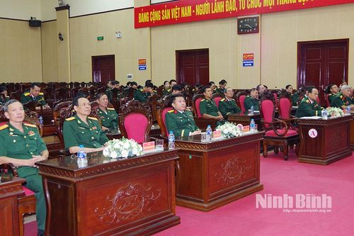 Gặp mặt các đồng chí Ủy viên Ban Chấp hành Đảng bộ Quân sự tỉnh qua các thời kỳ