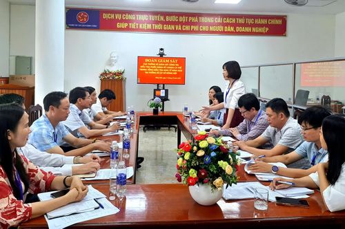 Giám sát công tác điều tra phiếu bảng kê cơ sở sản xuất, kinh doanh