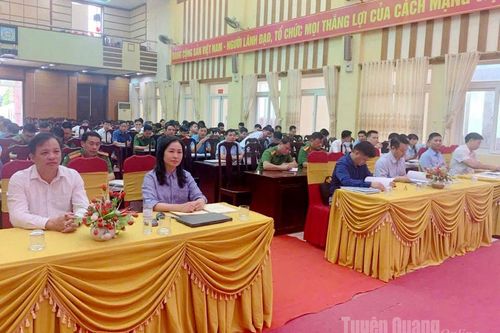 Bồi dưỡng pháp luật về trợ giúp pháp lý, công tác hộ tịch cho cán bộ cấp xã tại Chiêm Hóa