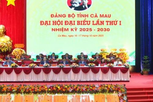 Đại hội Đảng bộ tỉnh Cà Mau xác định 6 nhiệm vụ trọng tâm, 3 khâu đột phá