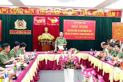 Tăng cường đảm bảo an ninh trật tự địa bàn Tây Nguyên