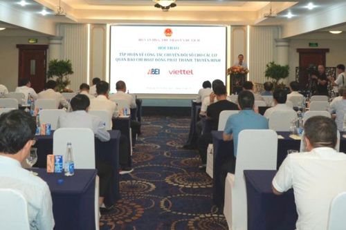 Hội thảo tập huấn công tác chuyển đổi số cho các cơ quan báo chí hoạt động phát thanh, truyền hình
