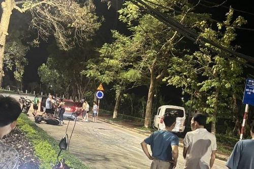Vướng dây cáp sà ngang đường khi đi xe máy, nguyên chủ tịch xã tử vong
