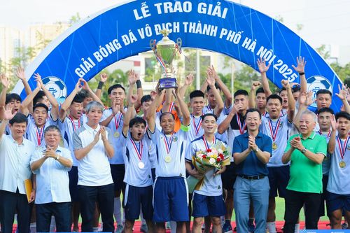 Hoài Đức vô địch giải bóng đá toàn thành phố Hà Nội