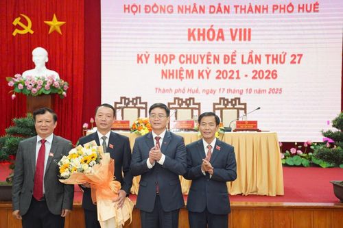 Ông Phan Thiên Định được bầu làm Chủ tịch UBND TP Huế
