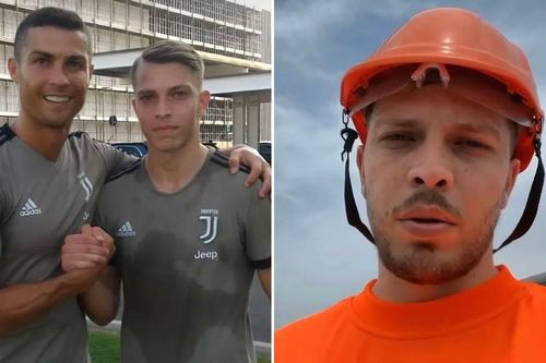 Từ làm đồng đội Ronaldo đến công nhân xây dựng