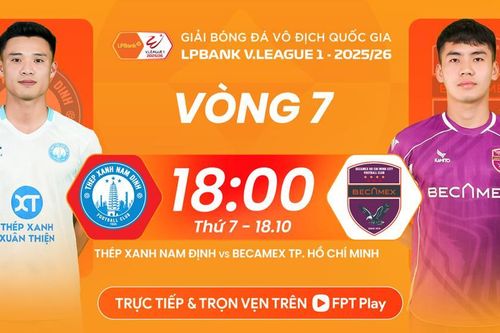 Nhận định trận đấu Nam Định vs Becamex TP.HCM, 18h00 ngày 18.10: Thời cơ tốt cho nhà vô địch