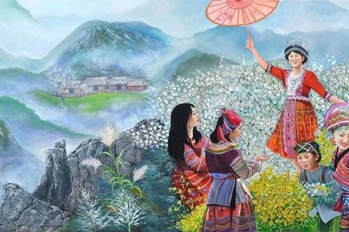 Họa sĩ Ngô Bá Hoàng - người kể chuyện bằng sắc màu 'tâm hồn Việt'