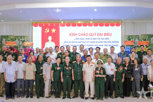 An Giang: Họp mặt kỷ niệm 15 năm thành lập Ban Liên lạc Tình báo Quốc phòng