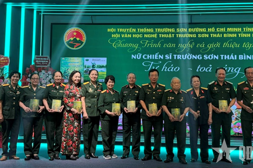 Lắng đọng câu chuyện về những nữ chiến sĩ Trường Sơn Thái Bình