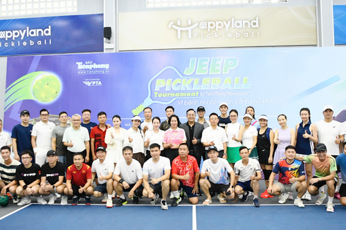 Giải JEEP Pickleball Tournament vì bệnh nhi có hoàn cảnh khó khăn