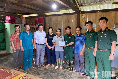 Bộ CHQS tỉnh Thái Nguyên chăm lo hậu phương chiến sĩ