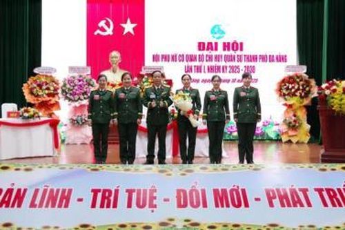 Đại hội Phụ nữ cơ quan Bộ Chỉ huy Quân sự TP Đà Nẵng lần thứ I, nhiệm kỳ 2025 – 2030