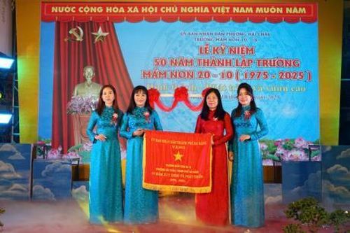 Trường Mầm non 20-10 kỷ niệm 50 năm xây dựng và phát triển