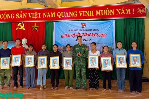 BĐBP tới, Đắc Chờ Đây rộn vui tiếng cười