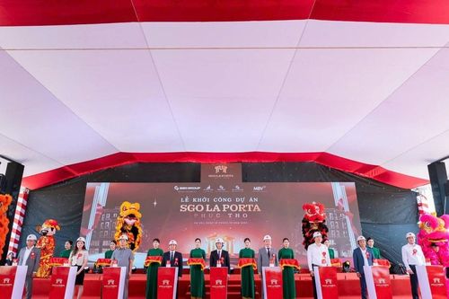 Hệ sinh thái đầu tư SGO Group khởi công khu nhà ở kiểu mẫu đồng bộ đầu tiên tại Phúc Thọ Hà Nội - SGO La Porta Phúc Thọ – cánh cửa vàng son mở ra biểu tượng mới cho vùng Tây Hà Nội