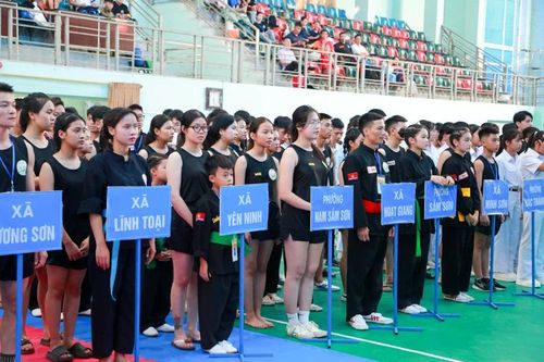 Khởi tranh Giải võ cổ truyền trong chương trình Đại hội TDTT tỉnh Thanh Hóa