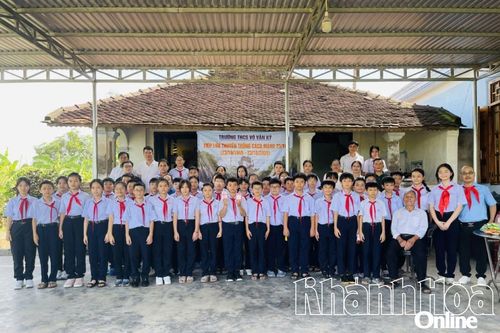 Học sinh Trường THCS Võ Văn Ký tham gia 'Hành trình đi tìm địa chỉ đỏ'