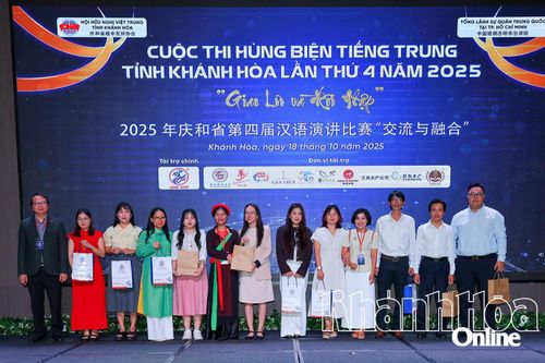 Cuộc thi hùng biện tiếng Trung tỉnh Khánh Hòa lần thứ 4 - năm 2025