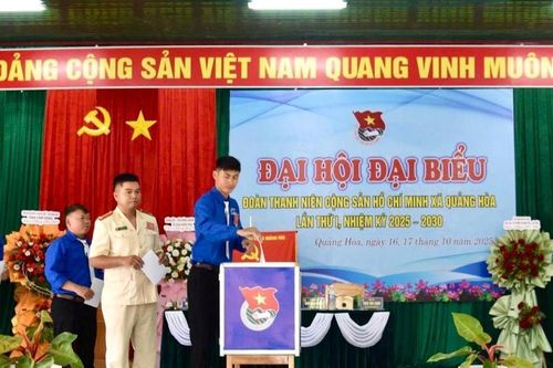 Đại hội Đoàn ở xã đặc thù của tỉnh Lâm Đồng