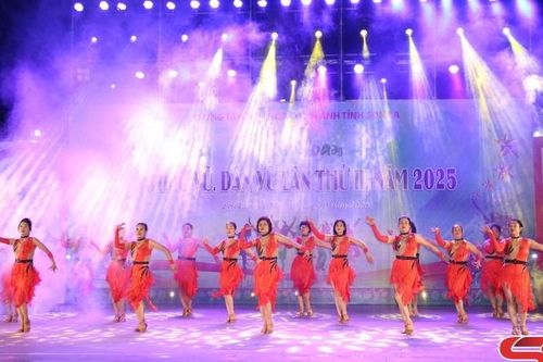 Khai mạc Liên hoan khiêu vũ, dân vũ tỉnh Sơn La lần thứ II, năm 2025