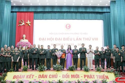 Đại hội đại biểu Hội Cựu chiến binh phường Tô Hiệu lần thứ VIII, nhiệm kỳ 2025-2030