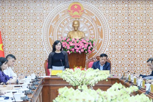 Thứ trưởng Phan Thị Thắng làm việc với tỉnh Lâm Đồng về triển khai các Chương trình mục tiêu quốc gia
