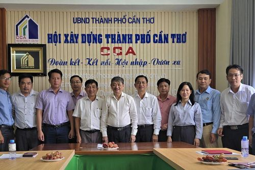 Họp thường trực hợp nhất 03 Hội Xây dựng TP Cần Thơ, Sóc Trăng, Hậu Giang