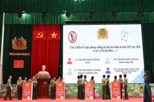 Công an TP. Cần Thơ: Lan tỏa thông điệp thiết thực 'Sống khỏe - không khói thuốc', vì sức khỏe cộng đồng